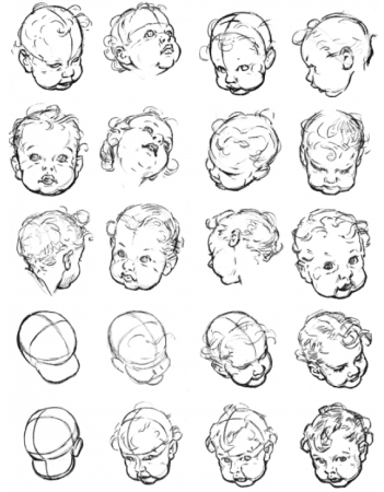 Эндрю Лумис Наброски