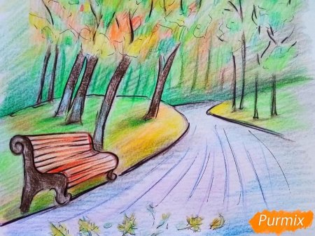 Рисунок осень