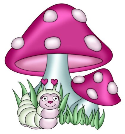 Гриб рисунок