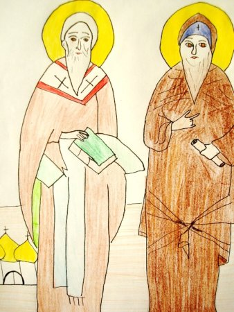 День славянской письменности рисунки