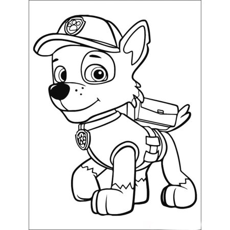 Разукрашку Щенячий патруль