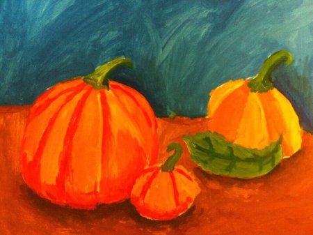 Осенний натюрморт для детей