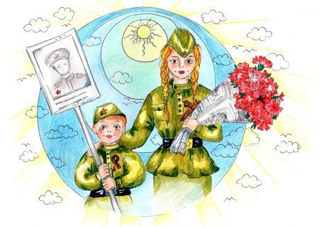 Рисунок ко Дню защитника Отечества
