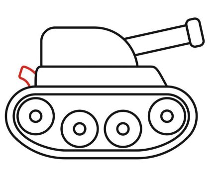 Контур танка т 34