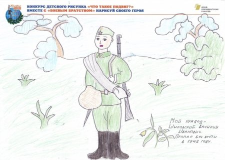 Рисунок своего героя