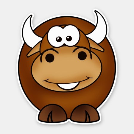 Мордочка быка