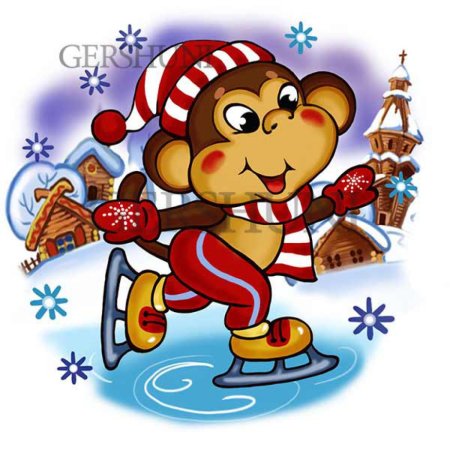 Обезьяна символ года