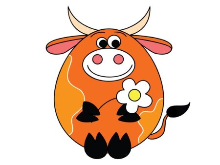 Весёлый бычок