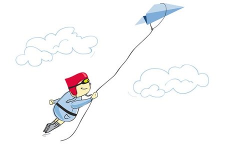 Летать рисунок