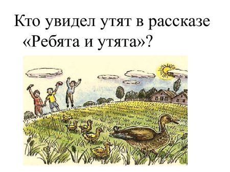 Утенок хромка пришвин