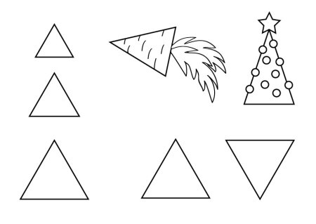 Треугольник задания для детей