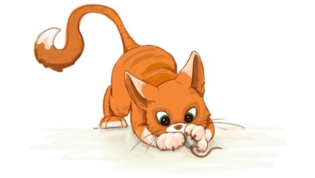 Мультяшный кот