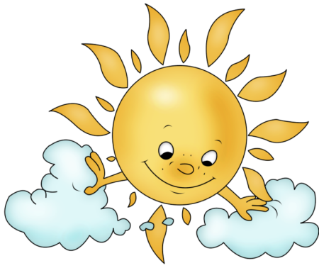 Солнышко мультяшное
