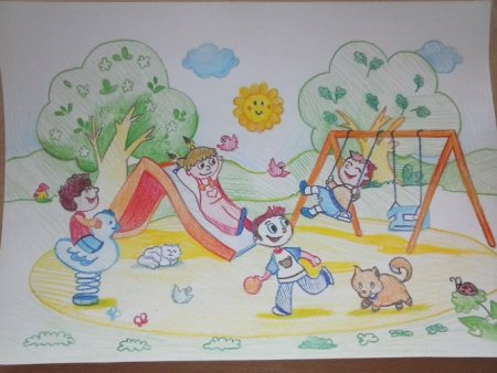Рисунки на тему детская