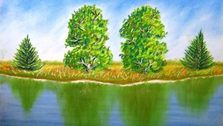 Рисование природы для детей