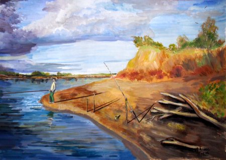 Река Амур картина