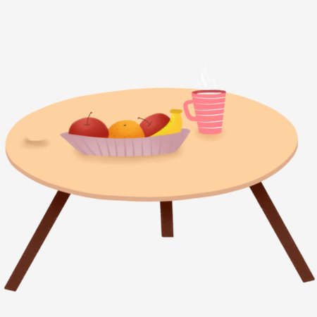 Нарисовать обеденный стол