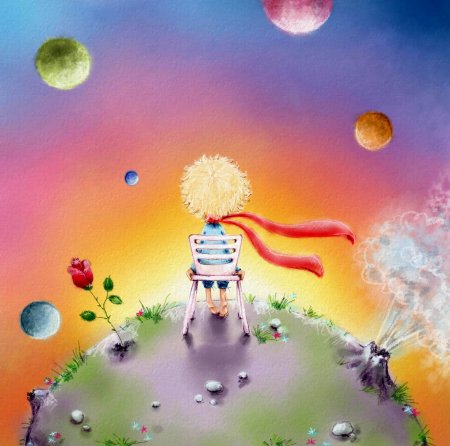 Элина Эллис иллюстрации маленький принц