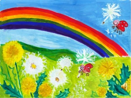 Рисование лето