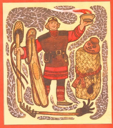 Пера богатырь герой Коми