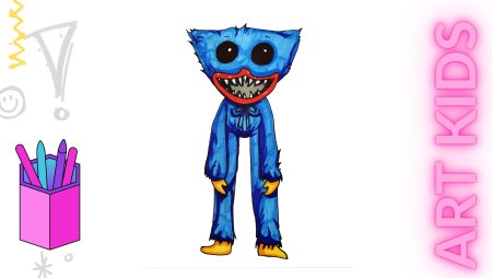 Хаги ваги игрушка рисунок