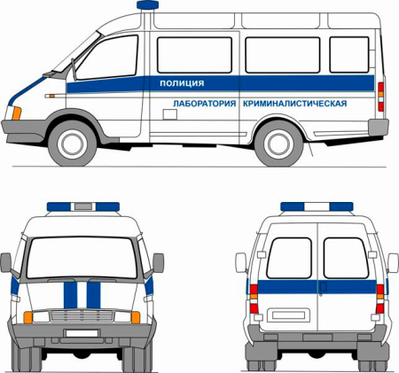 Грузовик Газель раскраска