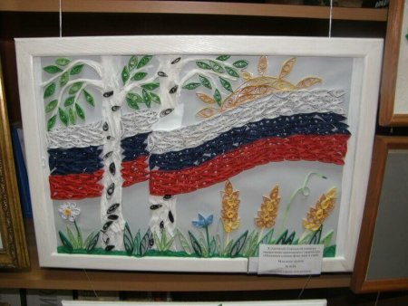 Поделка Россия Родина моя