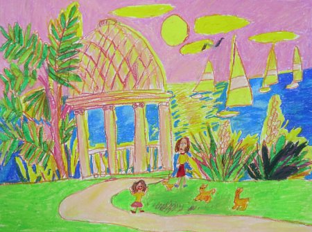 Город Сочи рисунок