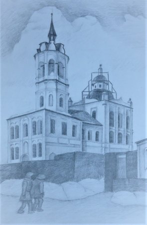 Тобольск рисунок