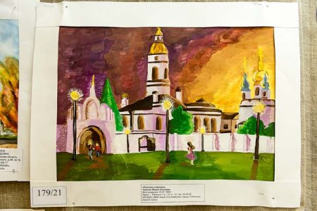 Тобольский Кремль рисунок