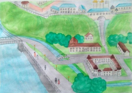 Тобольск рисунок