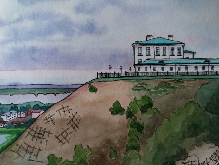 Тобольск рисунок