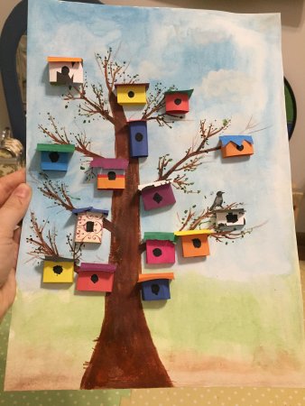 Поделка Весеннее дерево