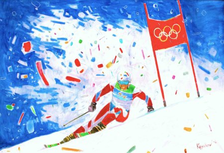 Зимние виды спорта картины