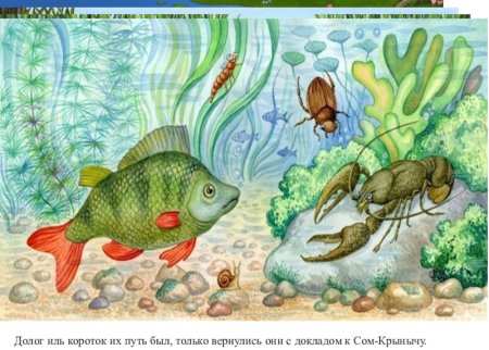 Карпы в пруду картина