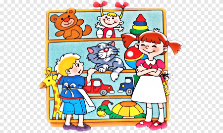 Сюжетная картинка игрушки