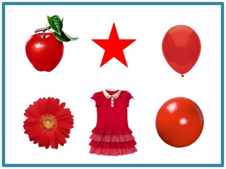 Предметы кравсногоцвета