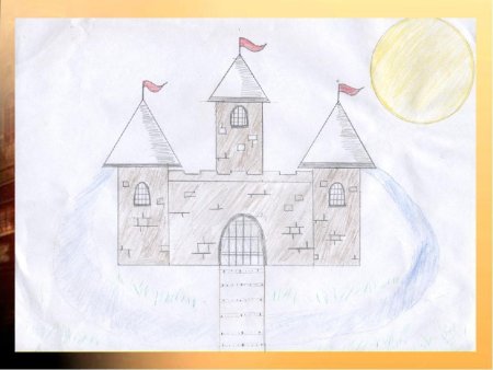 Иллюстрация к пьесе Мусоргского старый замок