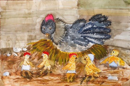 Рисунок к сюите картинки с выставки