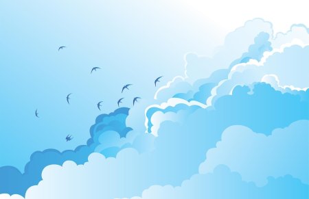 Небо вектор