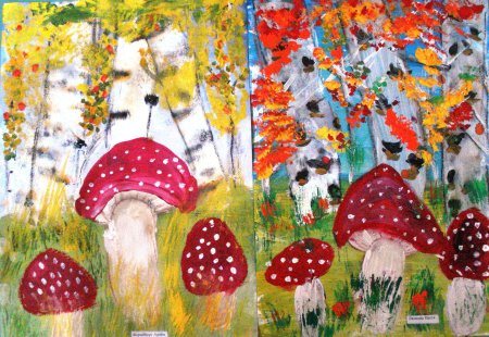 Грибник для детей