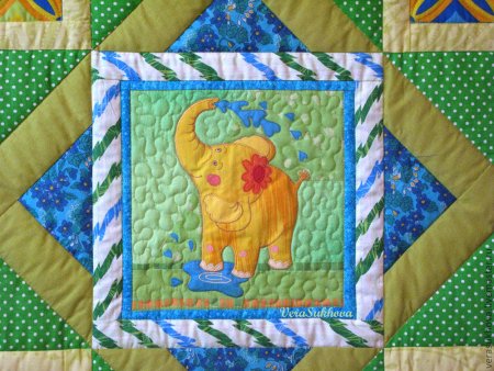Аппликация "лоскутное одеяло", Парамонова, с.229
