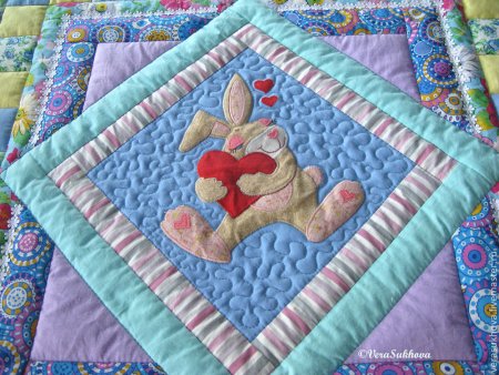 Детское лоскутное одеяло