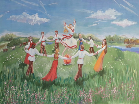Праздник Иван купалорисунок