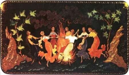 Хоровод вокруг костра