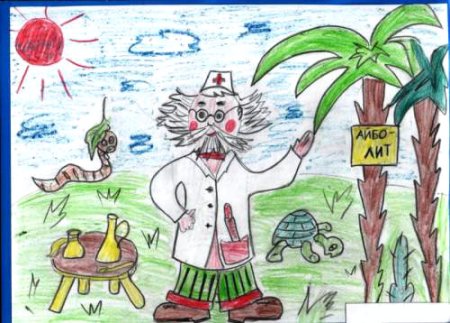 Герои произведений Корнея Чуковского для детей