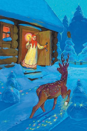 Сказы Бажова серебряное копытце