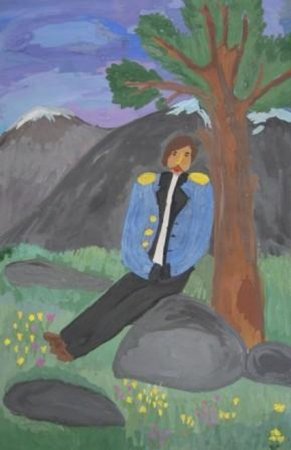 Лермонтов детские рисунки