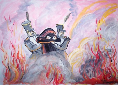 Иллюстрация к Ашик Кериб 4 класс