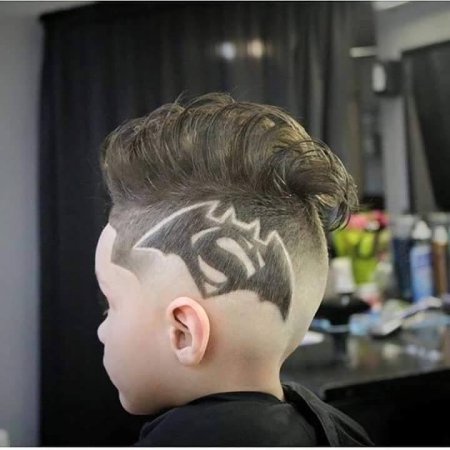 Детские стрижки с паутиной